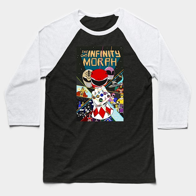 The Infinity Morph Baseball T-Shirt by SimplePeteDoodles